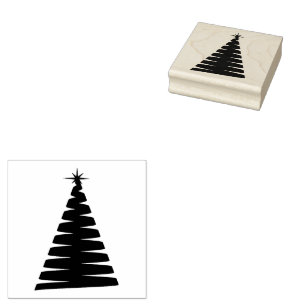 Ribbon Tree Stamp Rubberstempel