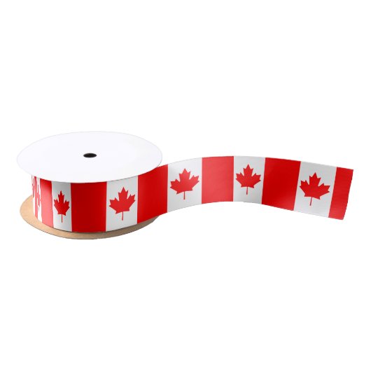 Ribbon van Canadese vlag Lint (Spoel)