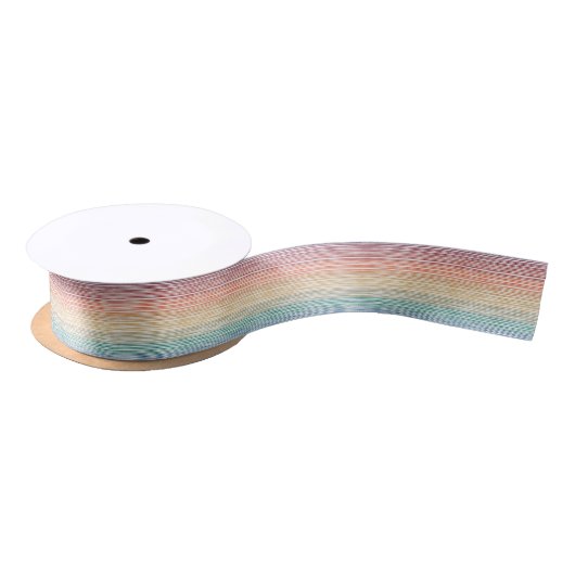 Ribbon Waterverf Rainbow Stripe Lint (Spoel)