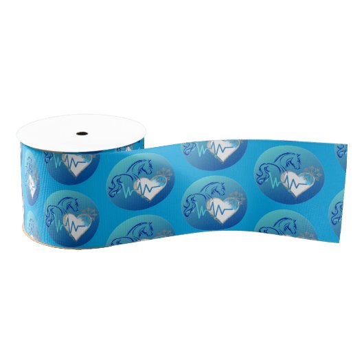 Ribbon with Winter Logo Grosgrain Lint (Spoel)