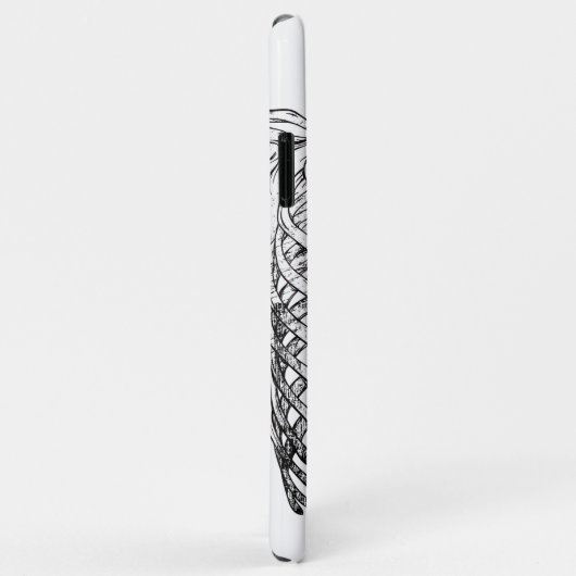  ribcage en hartanatomie Halloween Case-Mate iPhone Case (Achterkant/rechts)