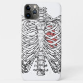  ribcage en hartanatomie Halloween Case-Mate iPhone Case (Achterkant)
