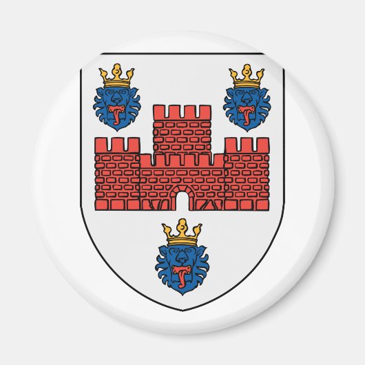 Ribe, Denemarken Magneet (Voorkant)