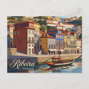 Ribeira District Portugal Briefkaart