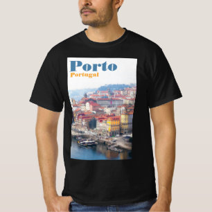Ribeira en de Douro. Porto, Portugal. T-shirt