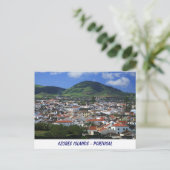 Ribeira Grande, Azoren Briefkaart (Staand voorkant)