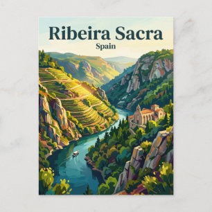 Ribeira Sacra Spanje Briefkaart
