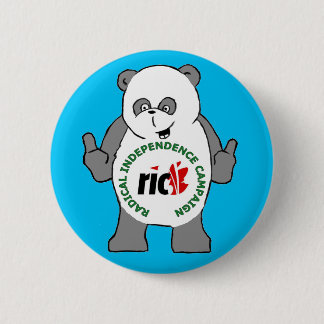 RIC Panda-badge Ronde Button 5,7 Cm
