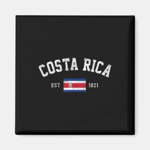Rica Est. 1821 Costa Ricaanse vlag Onafhankelijkhe Magneet