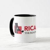 Ricardo la réagissant Llama Mug (Devant gauche)