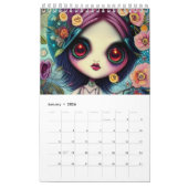 Ricaso Gothic Girls Illustraties Kalender (Jan 2026)