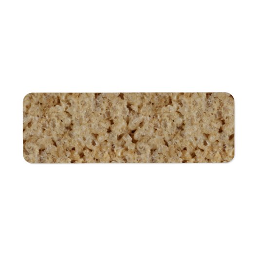 Rice Crispy Treat Etiket (Voorkant)