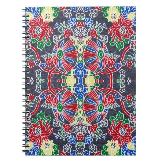 Rice Paper Chiyogami Art Notitieboek (Voorkant)