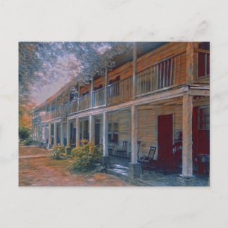 Rice’s-Hughlett’s Tavern c. 1935, Heathsville, VA Briefkaart