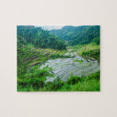 Rice terrace landschap, Filipijnen Legpuzzel (Horizontaal)