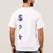 RICH Back Imprimer T-shirt Tendance Lavande Abstra (Dos)