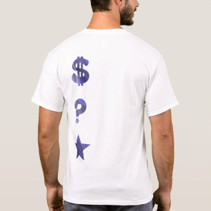 RICH Back Imprimer T-shirt Tendance Lavande Abstra