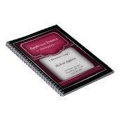 Rich Berry Fuchsia - Carnet d'affaires (Côté Droit)