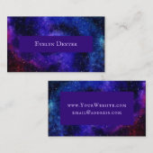 Rich Colorful Galaxy Visitekaartje (Voorkant / Achterkant)