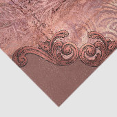 Rich Copper  Vintage-ontkoppeling Tissuepapier (Detail)