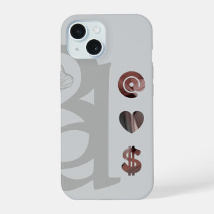 RICH coque iphone Trend Abstrait Black Powdery