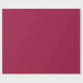 Rich Cranberry Solid Cadeaupapier (Vlak)