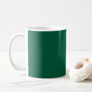 Rich donkergroene koffie Mok