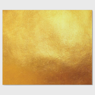 Rich Elegant Luxurous kerstGold Faux Folie Cadeaupapier
