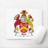 Rich Family Crest Muismat (Met muis)