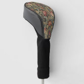 Rich Floral Tapestry Brocade Antiek Classic Golfheadcover (Schuin)