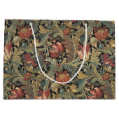 Rich Floral Tapestry Brocade Antiek Classic Groot Cadeauzakje (Achterkant)