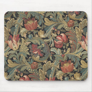 Rich Floral Tapestry Brocade Antiek Classic Muismat