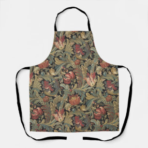 Rich Floral Tapestry Brocade Antiek Classic Schort