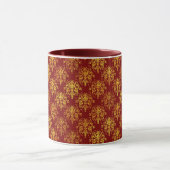 Rich Holiday Damask Mok (Midden)