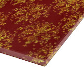 Rich Holiday Damask Snijplank (Hoek)