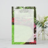 Rich Landscape Lawn Care Business Briefpapier (Staand voorkant)