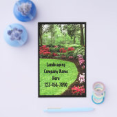 Rich Landscape Lawn Care Business Flyer (Enkel)