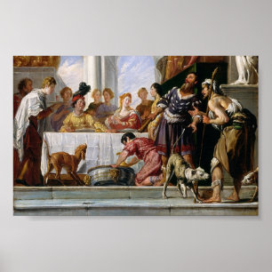 Rich Man en Lazarus Poster