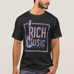Rich Music Logo Shirt Pastel Marble