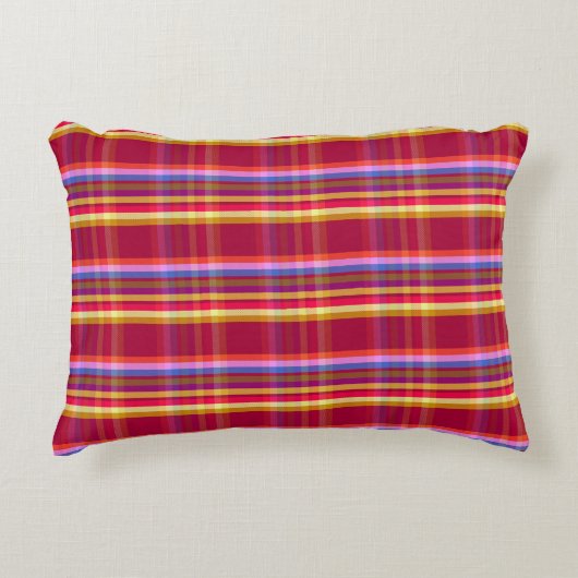 Rich Plaid RC Accent Kussen (Voorkant)