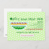 Rich Recipes LUCKY SEVEN LAYER SALAD Briefkaart (Voorkant / Achterkant)