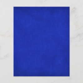 RICH ROYAL DEEP BLUE VELVET GRUNGE PAPIER CANVAS T FLYER