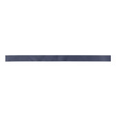 Rich Solid Navy Blue Satin 1.5" lint (Voorkant)