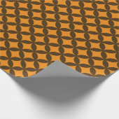 Rich Spice & Chocolate Christmas Wrapping Paper Cadeaupapier (Hoek)