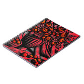 Rich Woodcut-geïnspireerd ontwerp Notitieboek (Linkerzijde)