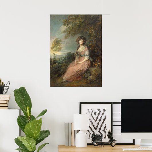 Richard Brinsley Sheridan, 1785-87 Poster (Thuiskantoor)