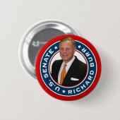 Richard Burr US Senate Ronde Button 5,7 Cm (Voorkant /achterkant)