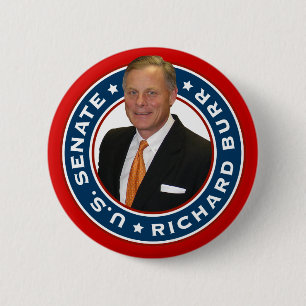 Richard Burr US Senate Ronde Button 5,7 Cm