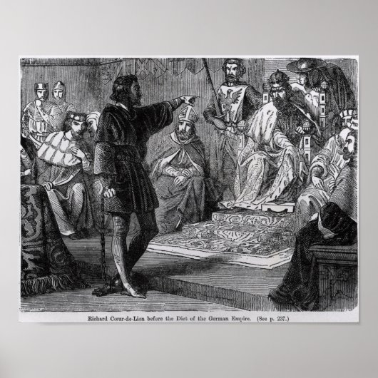 Richard Coeur de Lion Poster (Voorkant)