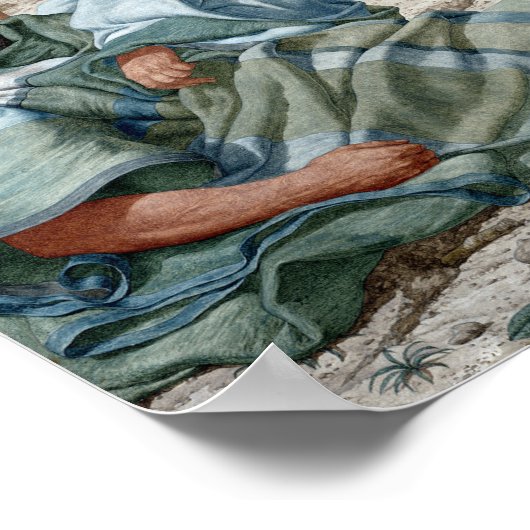 Richard Dadd Mercy, David Spareth Saul's Life Poster (Hoek)